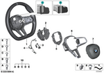 32305B56D18 - Steering: Steering Wheel Electronic Control for BMW Image