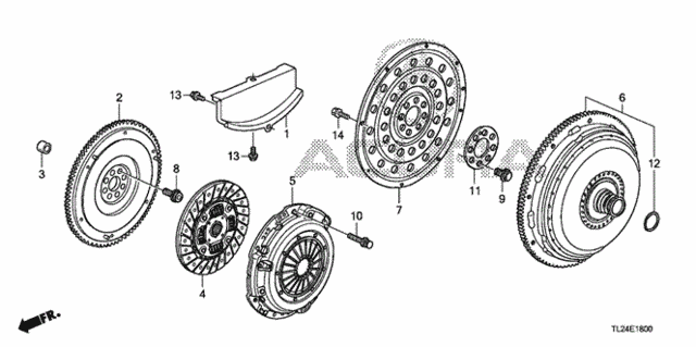Clutch - Torque Converter for 2009 Acura TSX #0