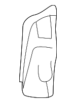91057FL000 - Body: Warning Lamp for Subaru Image