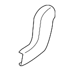 MR966163YA - Body: Hinge Cover for Mitsubishi: Endeavor Image