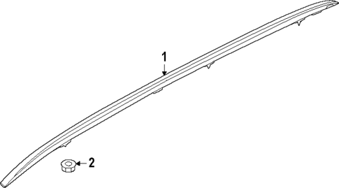 Exterior Trim - Roof for 2025 Hyundai Santa Cruz #1