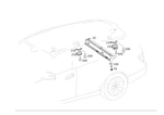 203690006364 - Rear Seat: End Stop for Mercedes-Benz Image