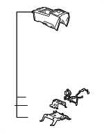 25913744 - Body: Console Assembly for Chevrolet: Suburban 1500, Suburban 2500, Tahoe | GMC: Yukon, Yukon XL 1500, Yukon XL 2500 Image