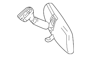 878400W410 - : Mirror Inside for Toyota Image