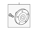 435020C031 - Brakes: Hub for Toyota: Sequoia, Tundra Image