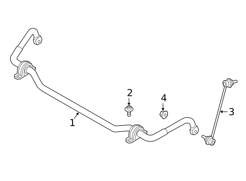 Stabilizer Bar & Components for 2024 BMW X4 #1