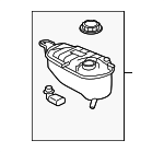 T2R25157 - Cooling System: Expansion Tank for Jaguar Image