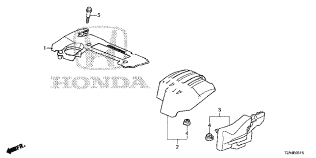 Engine Cover (L4) for 2016 Honda Accord #0
