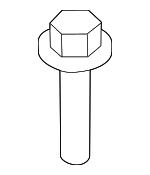 N10741402 - Suspension: Heat Deflector Screw for Porsche: 911, Cayenne, Macan, Taycan Image
