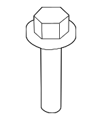 N91079301 - Suspension: Heat Shield Bolt for Porsche: Cayenne, Macan, Taycan Image