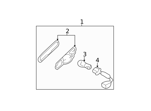 Side Marker Lamps for 2003 Hyundai Elantra #0