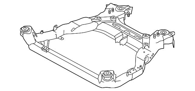GS4H-34-80XD - Engine Cradle - 2009-2013 Mazda 6 | Mazda Swag