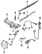 GHD8960AA - : Wiper Blade for Jaguar Image