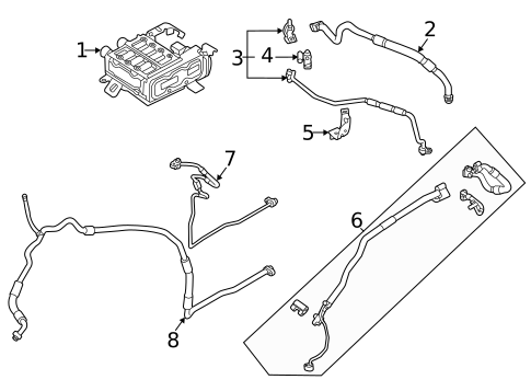 Hoses & Pipes for 2020 Audi A8 Quattro #1