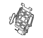 LR053651 - Body: Seat Lumbar Support Cushion for Land Rover: Range Rover, Range Rover Sport Image