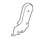 HXT000042VAE - Body: Hinge Cover for Land Rover: Range Rover Image