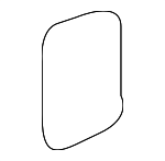 75129AC010 - Body: Cushion for Lexus: CT200h, ES300, ES300h, ES330, ES350, NX250, NX350, NX350h, NX450h+, RX330, RX350, RX400h, TX350, TX500h, TX550h+ Image