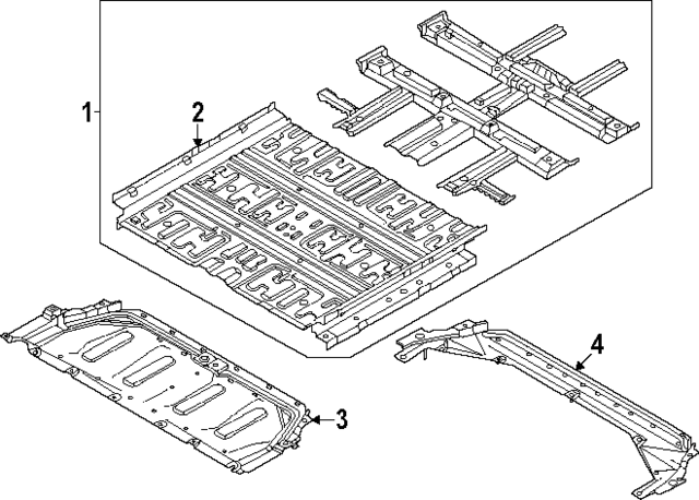 84237KL000 - : Under Cover for Hyundai Image