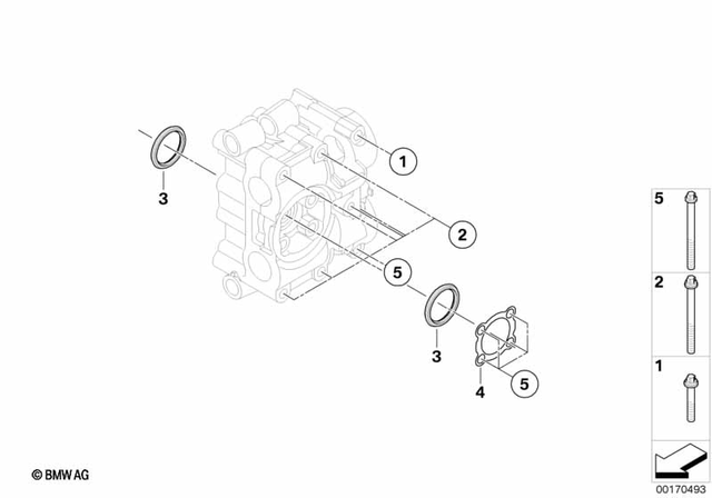 7129905521 - Engine: Asa-Bolt - M6X40-U1-8.8 for BMW-Motorrad Image