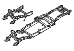 HC3Z5005BJ - Body: Frame Rail for Ford Image