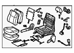 71100AD081B0 - Body: Seat Assembly for Toyota: Tacoma Image