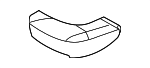71511AD020 - Body: Seat Cushion Pad for Toyota: Tacoma Image