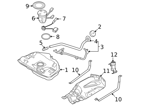 Hardware, Fasteners & Fittings for 2006 Lincoln Zephyr #0