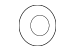 11514517 - Electrical: Tail Lamp Assembly Nut for GM Image