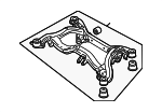8E0505235BP - Suspension: Suspension Cross-member for Audi: A4, A4 Quattro Image