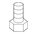 N90981302 - Suspension: Suspension Cross-member Mount Bolt for Audi: A4, A4 Quattro, RS4, S4 Image