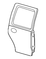 YC3Z7824630AA - Body: Door Shell for Ford: Excursion Image