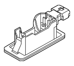 63267193293 - Electrical: License Lamp for BMW: 1 Series M, 128i, 135i, 135is, 228i, 228i xDrive, 228i xDrive Gran Coupe, 230i, 230i xDrive, 320i, 320i xDrive, 328d, 328d xDrive, 328i, 328i GT xDrive, 328i xDrive, 328xi, 330e, 330i, 330i GT xDrive, 330i xDrive, 335d, 335i, 335i GT xDrive, 335i xDrive, 335is, 335xi, 340i, 340i GT xDrive, 340i xDrive, 428i, 428i Gran Coupe, 428i xDrive, 428i xDrive Gran Coupe, 430i, 430i Gran Coupe, 430i xDrive, 430i xDrive Gran Coupe, 435i, 435i Gran Coupe, 435i xDrive, 435i xDrive Gran Coupe, 440i, 440i Gran Coupe, 440i xDrive, 440i xDrive Gran Coupe, 528i, 528i xDrive, 535d, 535d xDrive, 535i, 535i xDrive, 550i, 550i xDrive, ActiveHybrid 3, ActiveHybrid 5, M2, M235i, M235i xDrive, M235i xDrive Gran Coupe, M240i, M240i xDrive, M3, M340i, M340i xDrive, M4, M5, X1, X3, X4, X5, X6, X7 Image