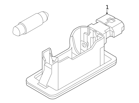 License Lamps for 2011 BMW 1 Series M #0
