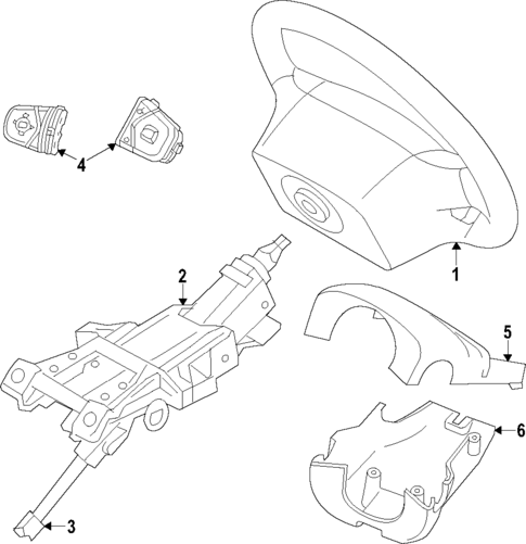 Steering Wheel for 2025 Volvo EC40 #0