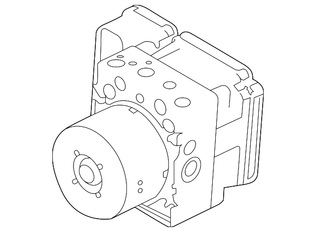 2012-2015 Mazda 5 ABS Control Unit c5y3437azb | TascaParts.com