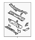 8V1803147TD - Body: Panel Assembly for Audi: A3 Sportback e-tron Image