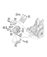 R4794222AD - : Engine Generator, Remanufactured for Mopar Image