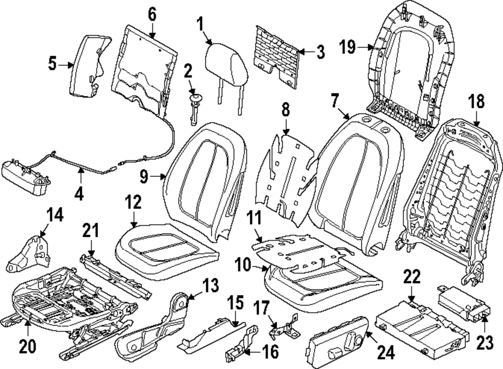 Inner Finish Panel - BMW (52-10-5-A1C-383)