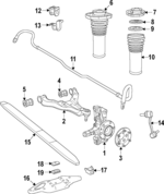 68080151AA - : Front Sway Bar for Mopar Image