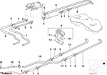 16121183203 - : Fuel Return Line for BMW: 740i, 740iL, 750iL, 750iLP Image