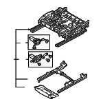 4K0881105K - Body: Cushion Frame for Audi Image