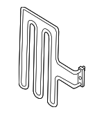 17111141819 - : Power Steering Oil Cooler for BMW: 525i, 528i, 530i, 540i, M5, Z8 Image