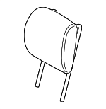 52307938661 - Body: Headrest for BMW: X5 Image