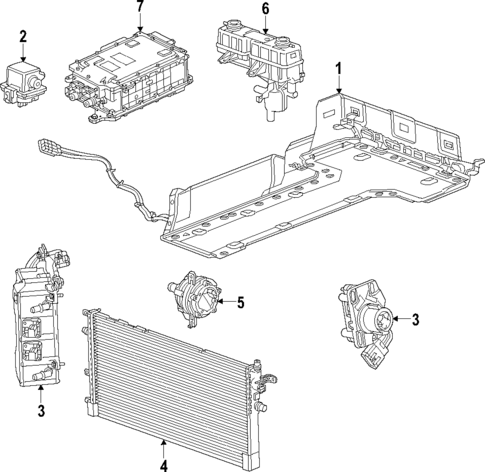 Cooling System for 2011 Chevrolet Volt #0