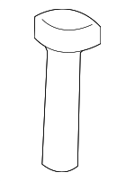 87603ZQ00B - Body: Headrest Guide for Nissan Image