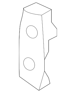 8W0810729 - Body: Rocker Reinforced Damper for Audi Image
