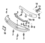 620221B225 - : Bumper Cover for Nissan: Quest Image