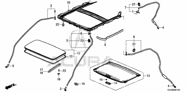 Sliding Roof for 2016 Acura RDX #0