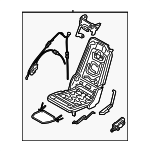 31498812 - Body: Seat Frame for Volvo Image