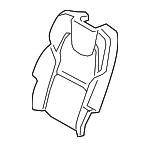 31413340 - Body: Seat Back Pad for Volvo Image